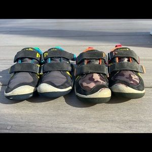 Lot of 2 Plae Ty Toddler Shoes size 9.5